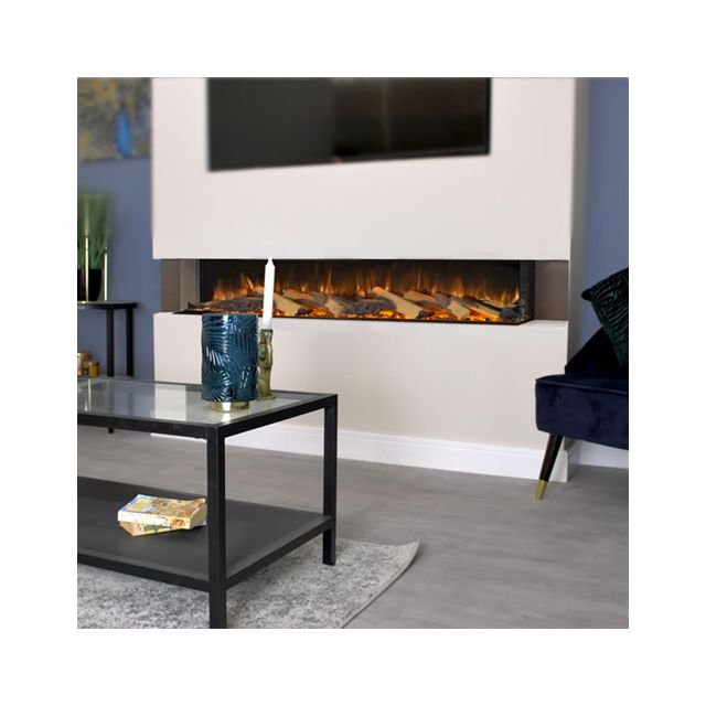 Legend Nero 1500 inset 1-2-3 Sided Electric Fire