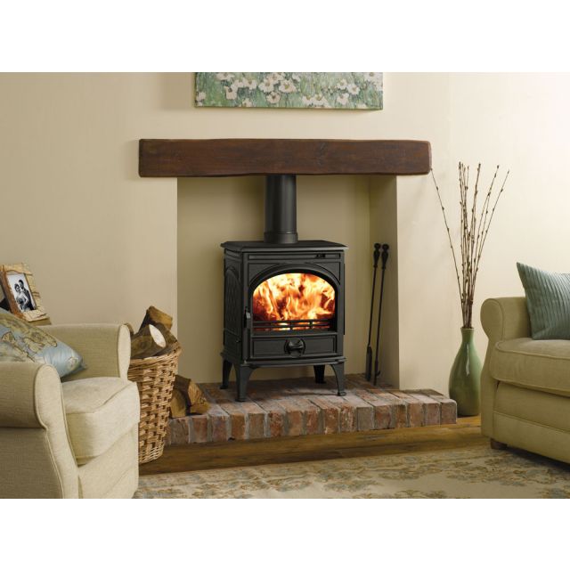 Dovre 425MFR Multifuel Stove - Matte Black / Riddling Grate