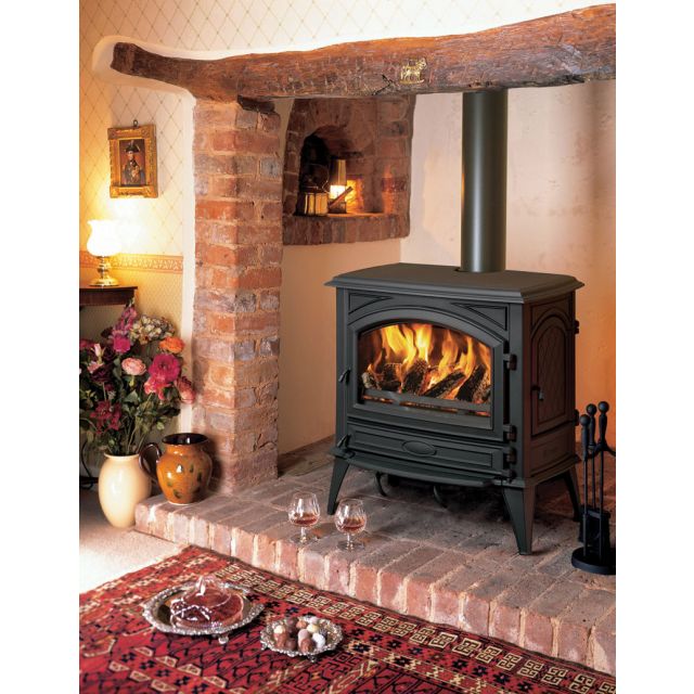 Dovre 760WD Wood Burning Stove - Matte Black