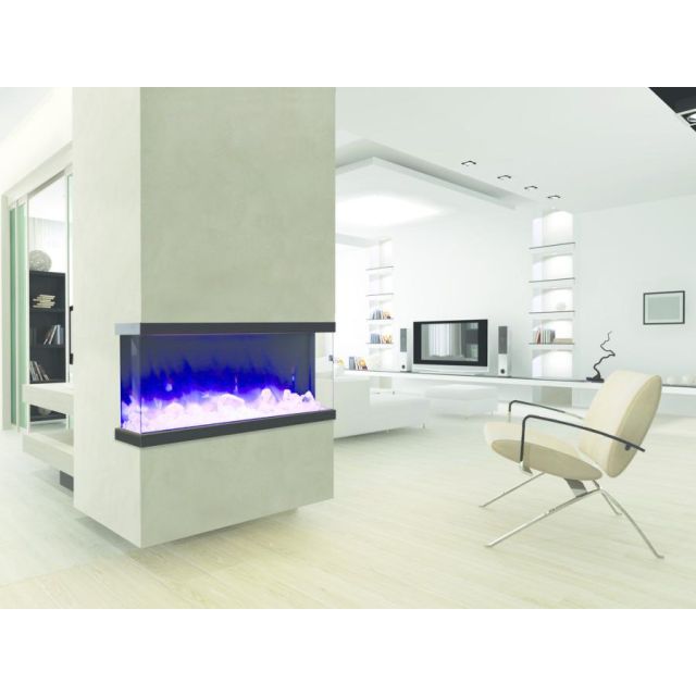 AGA Rayburn Stratus Tru View 125 3-Sided Electric Fire