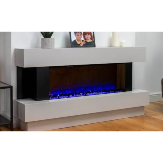 Alto 890 Electric Fireplace Suite