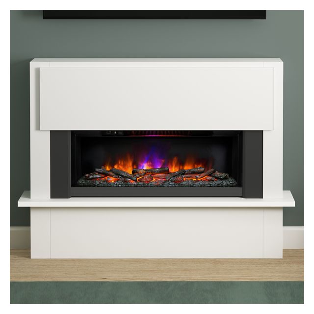 FLARE Collection by Be Modern Fairview Electric Fireplace Suite