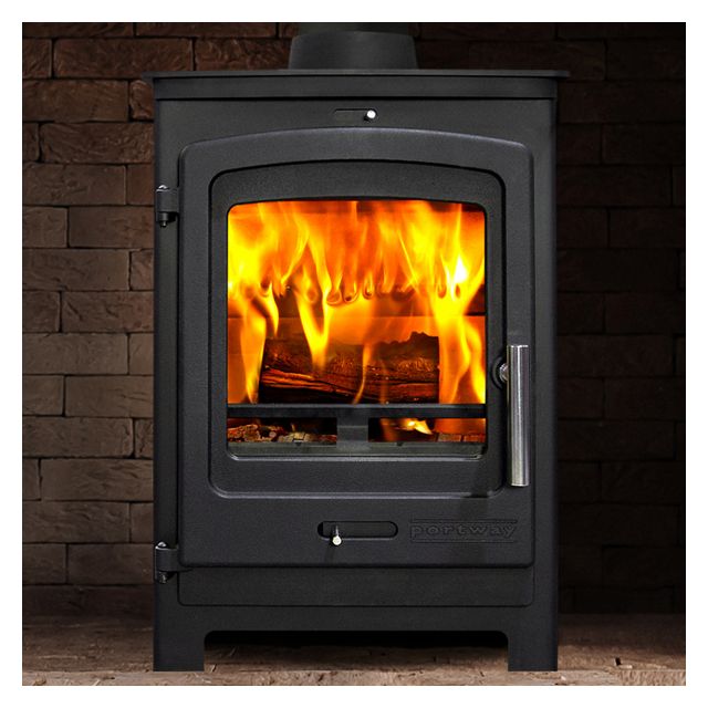 Portway P1 Contemporary Multi-Fuel Stove