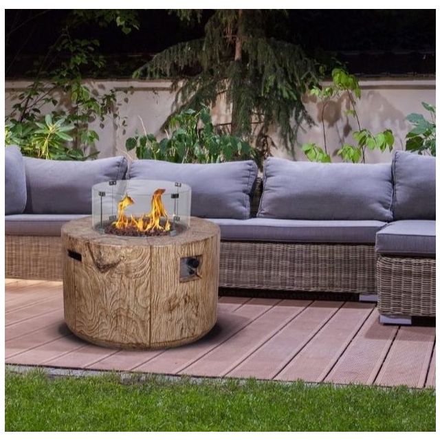 A-0943 Verano Outside Gas Table Round