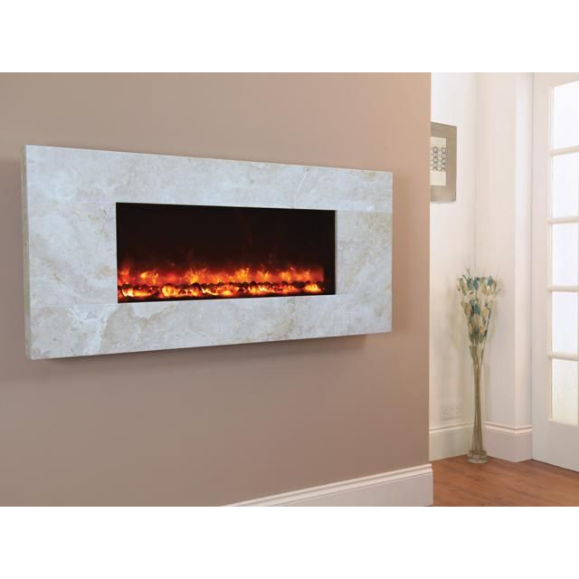 Celsi Electriflame XD  1100 Travertine Wall Mounted Electric Fire