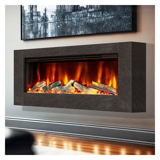 Celsi Electriflame VR Rosetta S1000 Wall Hung Electric Fireplace Suite