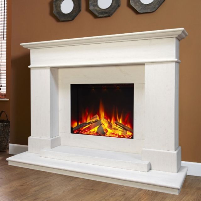 Celsi DLX Boticelli 600 Electric Fireplace Suite