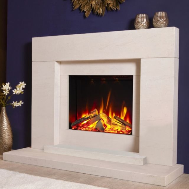 Celsi DLX Pablo 600 Electric Fireplace Suite