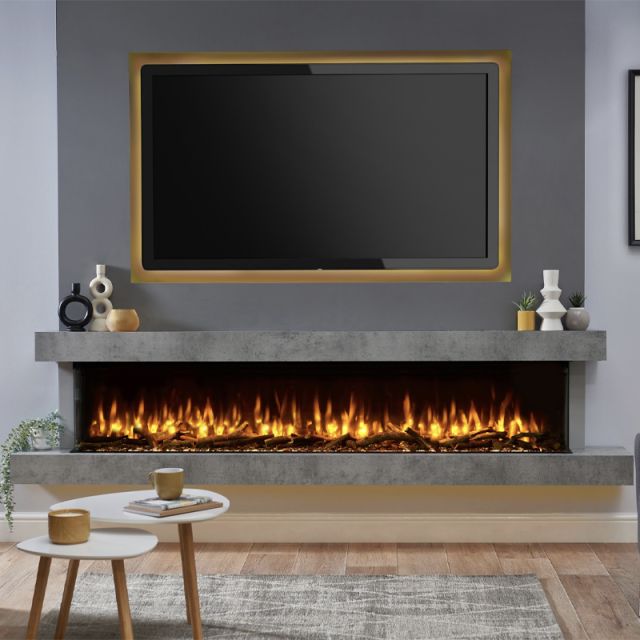 Charlton & Jenrick iRange i2000e Slimline Electric Fire