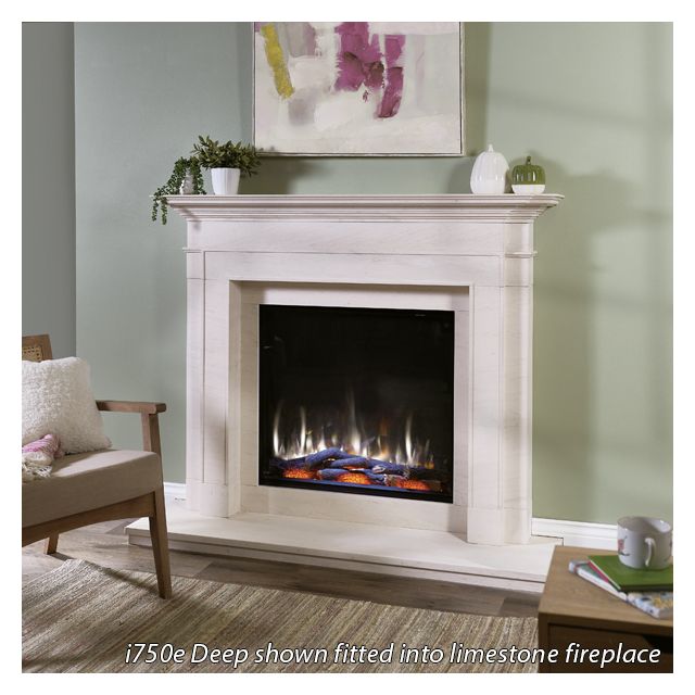 Charlton & Jenrick iRange i750e Deep Electric Fire