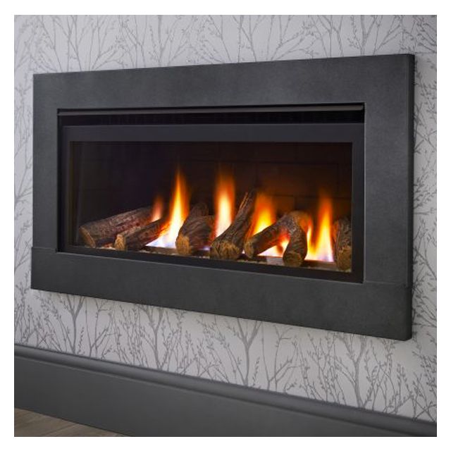 Crystal Boston Wide Gas Fire