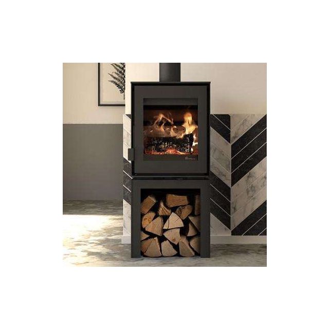 Dik Geurts Modiva 5 Log Store Wood Burning Stove