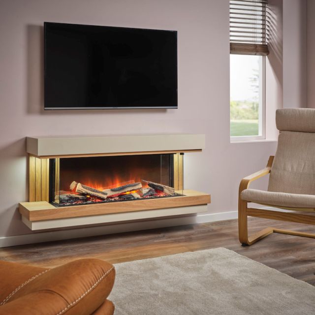 Flamerite E-FX Elara 1000 Electric Fireplace Suite