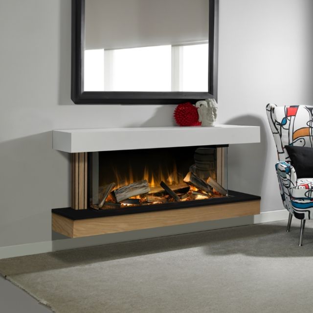 Evonic e-lectra Welford 1350 Electric Fireplace Suite