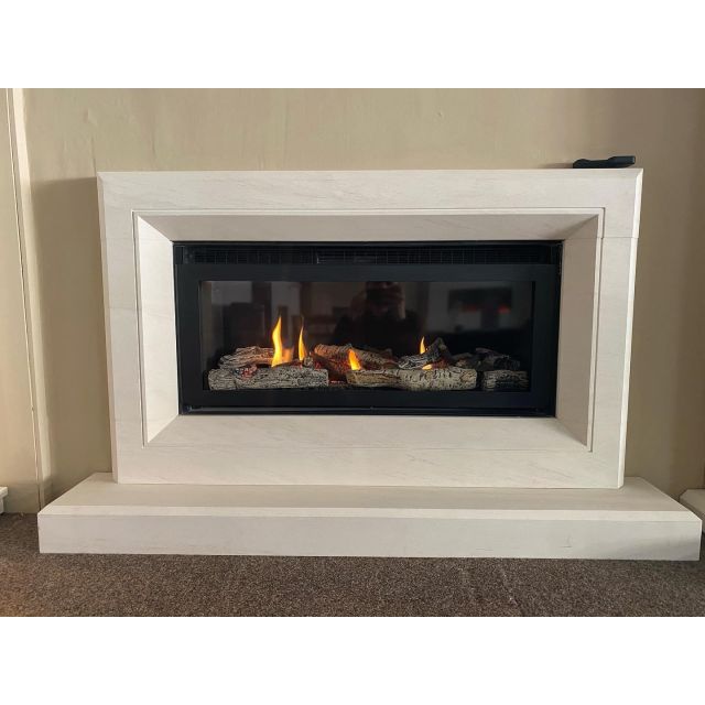 Crystal Fires Denver HE Log Gas Fire