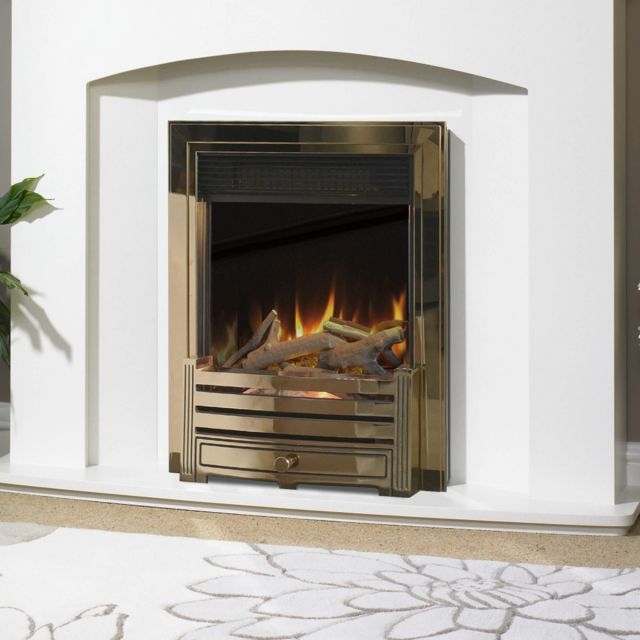 Evonic C3 Balham Gold Inset Electric Fire
