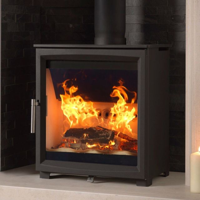 Fireline 7630 Woodtec 5kW Wide Wood Burning Stove