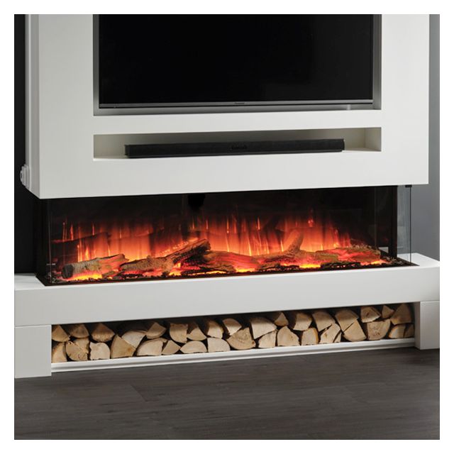 Flamerite Glazer 1500 1-2-3 Sided Electric Fire