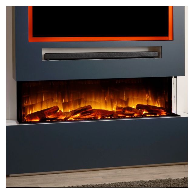 Flamerite Radia 1300 1-2-3 Sided Electric Fire