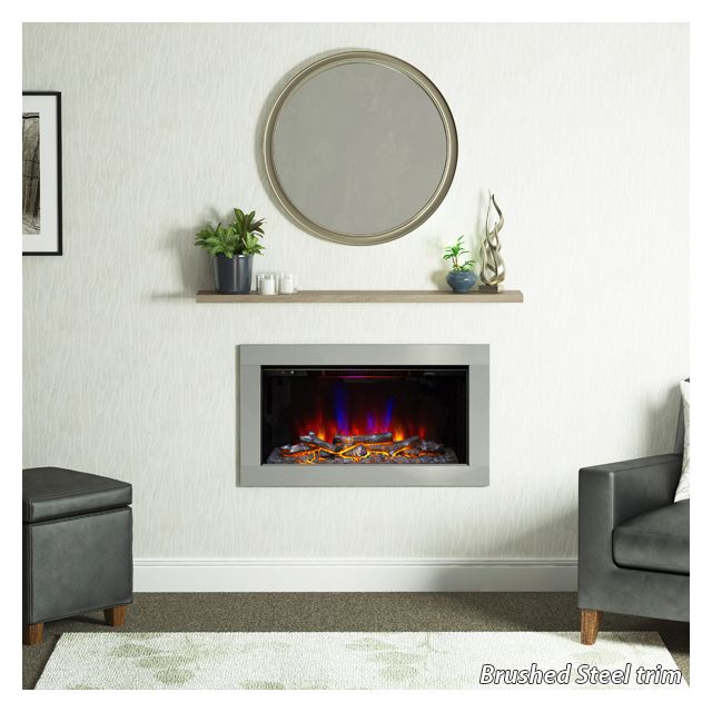 FLARE by Be Modern Avella Wall Inset Electric Fire