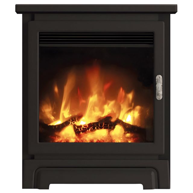 FLARE Beam Timber Stove Front 16" Electric Fire