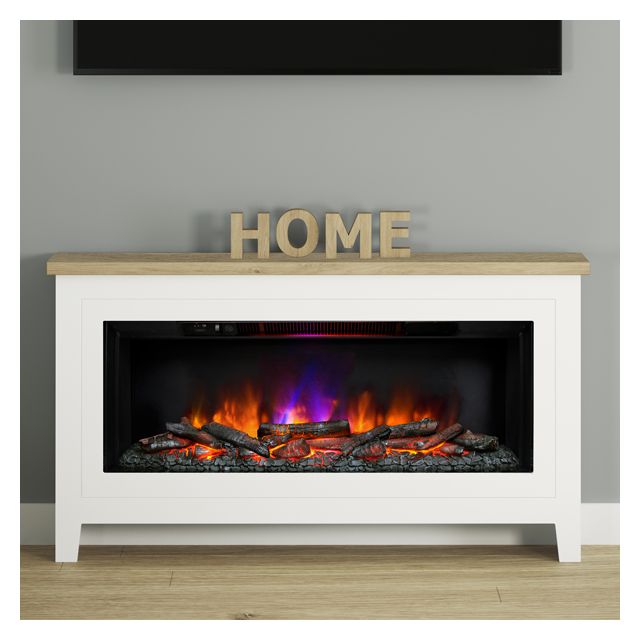 FLARE Collection by Be Modern Poulton Electric Fireplace Console Unit