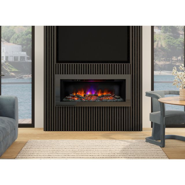 FLARE by Be Modern Avella Grande Wall Inset Electric Fire