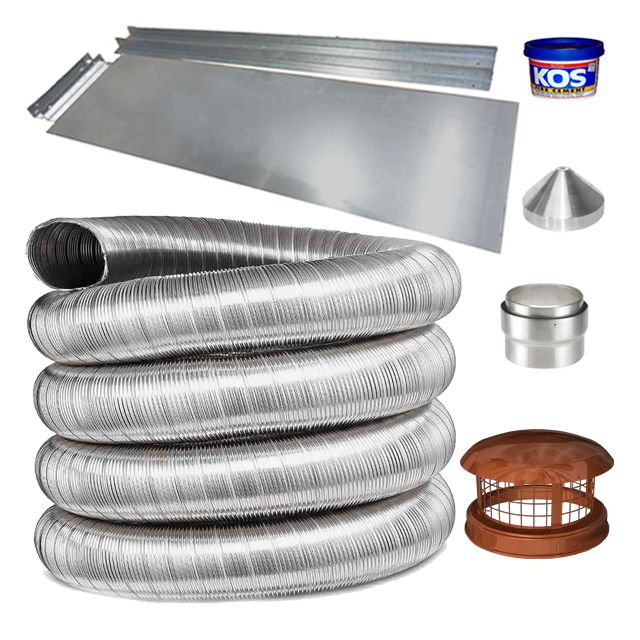 Complete Flue Liner Kit for Wood & Multi-Fuel Stoves