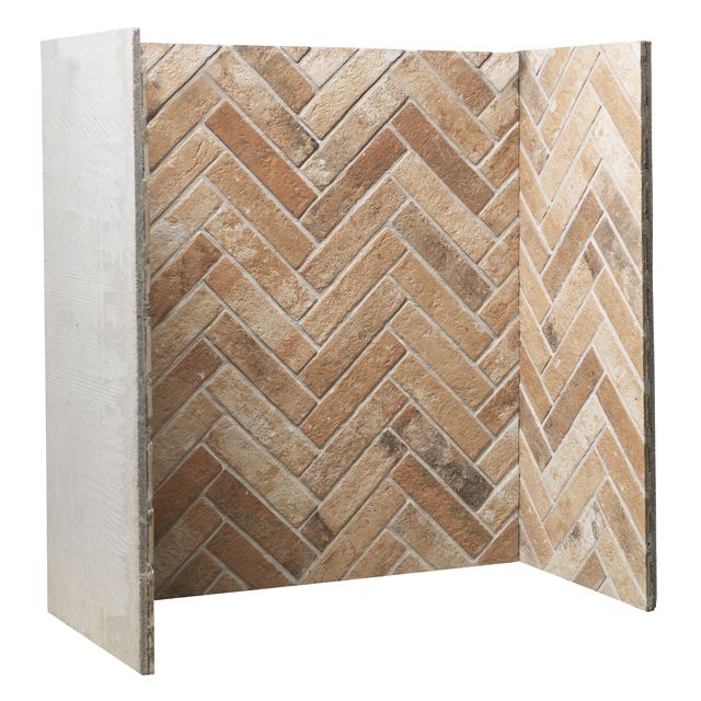 Gallery Urban Dusk Herringbone Fireplace Chamber Panels