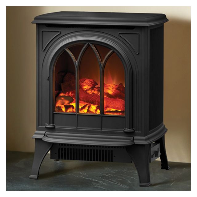 Gazco Huntingdon 20 Electric Stove with Tracery Door