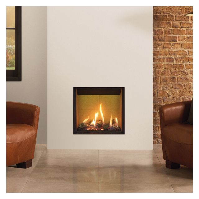 Gazco Riva2 500HL Edge Slimline Balanced Flue Gas Fire