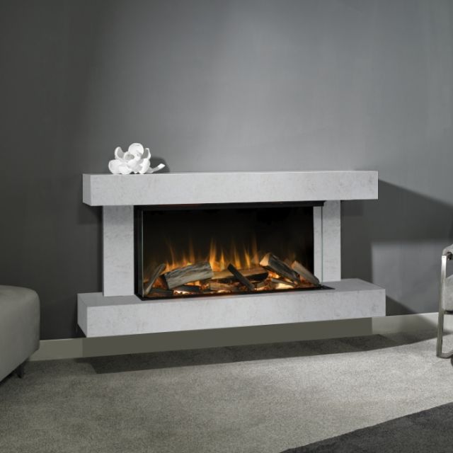 Evonic e-lectra Heathcote 1350 Electric Fireplace Suite