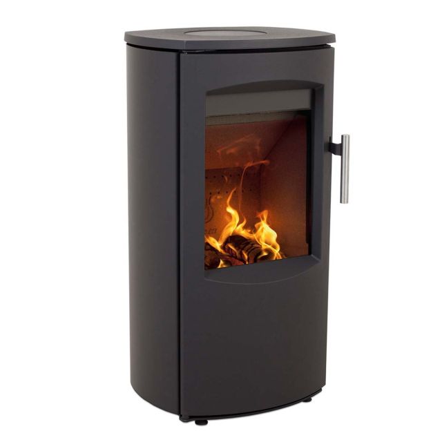 Heta Scanline 7B Multifuel Stove Black Steel Top Plate