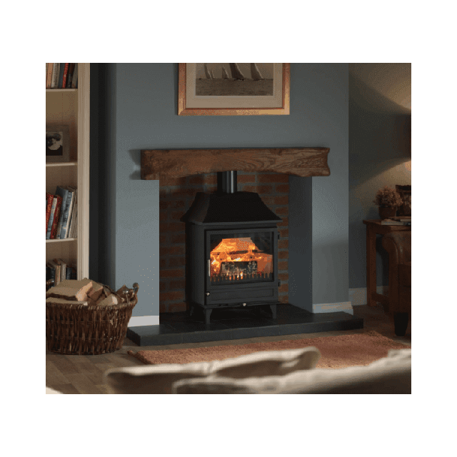 Purevision HPV 5kw Wide Heritage Multi-fuel Stove