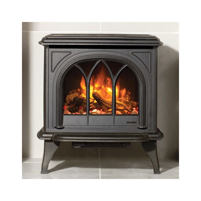 Gazco Huntingdon 30 Electric Stove with Tracery Door