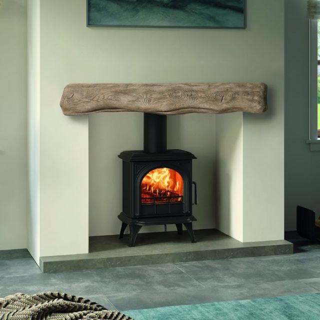 Stovax Huntingdon 20 Eco Multi-Fuel Stove with Clear Door