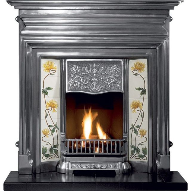 Gallery GECIF48 Edwardian Cast Iron Fireplace