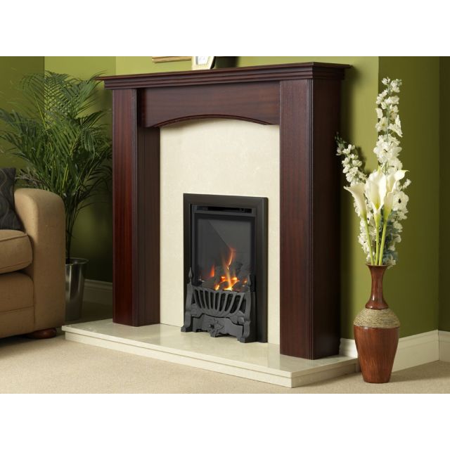 Flavel Kenilwoth HE Remote Control Gas Fire - Black Balmoral