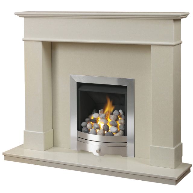 Caterham Chepstow 54 Inch Fireplace - Bianca Beige