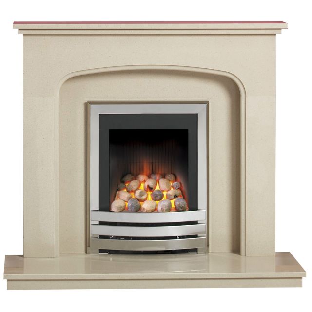 Caterham Winchester 42 Inch Fireplace - Beige Marfil