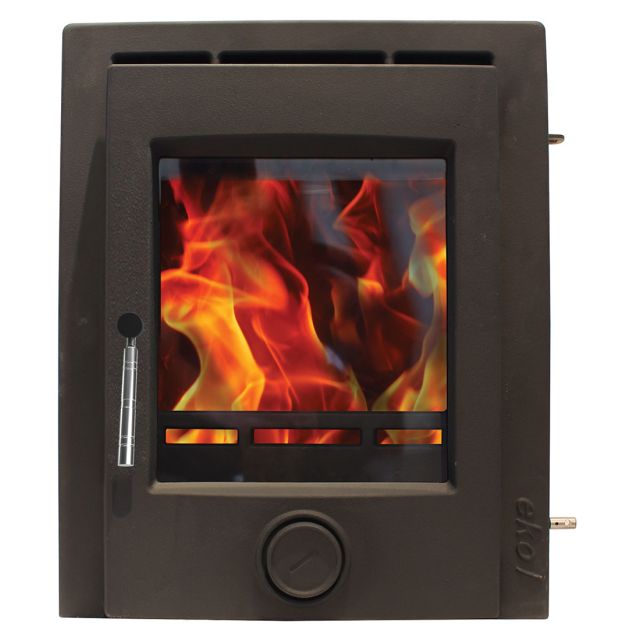 Ekol Inset Plus 5kW DEFRA Approved Wood Burning / Multifuel Ecodesign Inset Stove