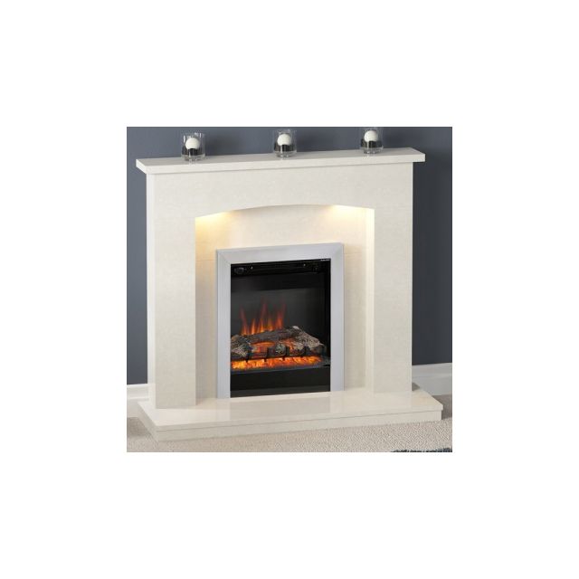 FLARE Collection by Be Modern Isabelle Marble Fireplace