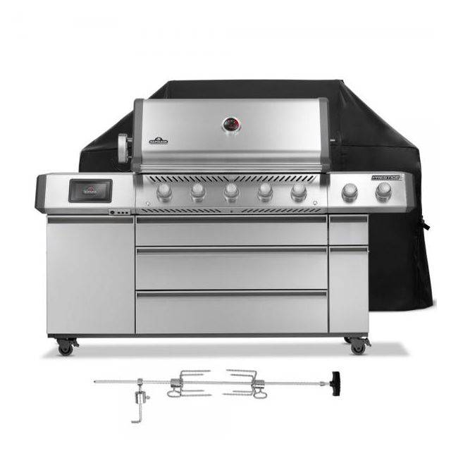 Napoleon Prestige PRO665VXRSIBPSS Connected Gas BBQ | FREE ROTISSERIE + COVER |