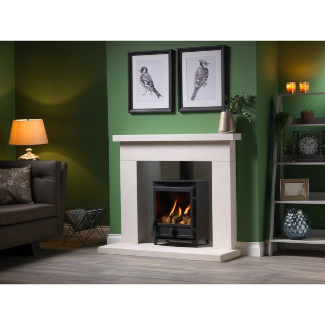 Paragon Curved Door Gas Stove Conventional Flue