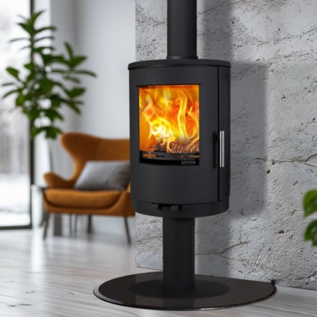 Portway PB1000 Pedestal Multifuel Stove