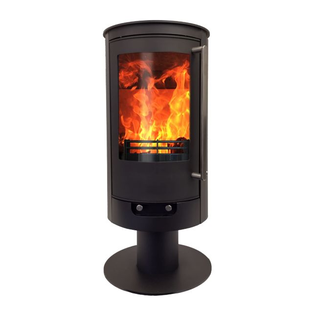 Mulberry Pedestal Multi-Fuel Wood Burning Stove