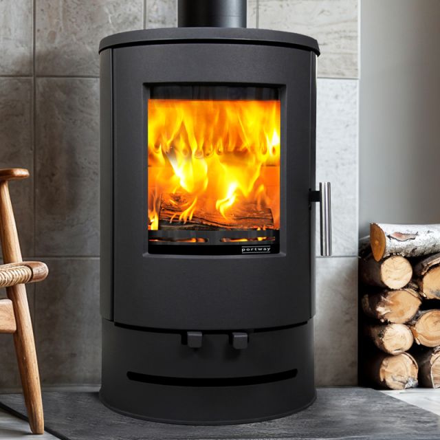Portway PB1000 Low Base Multi-Fuel Stove