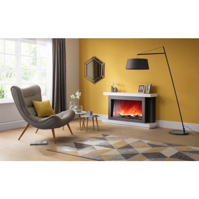 AGA Rayburn Stratus 100 Extra Tall Electric Fireplace Suite