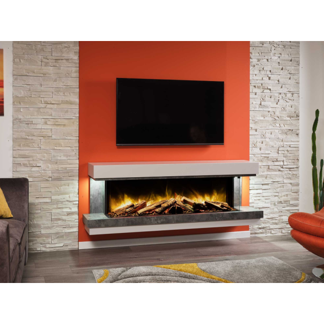 Flamerite E-FX Payton 1300 Electric Fireplace Suite