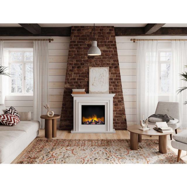 Flamerite E-FX Capella 600 Electric Fireplace Suite